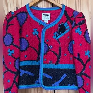 Vintage 1980’s Jeanne Marc quilted jacket